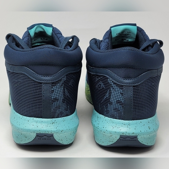 Nike LeBron Witness 8 Armory Navy Green Frost Shoes Men's Size 16 FB2239-402 New - Picture 5 of 11